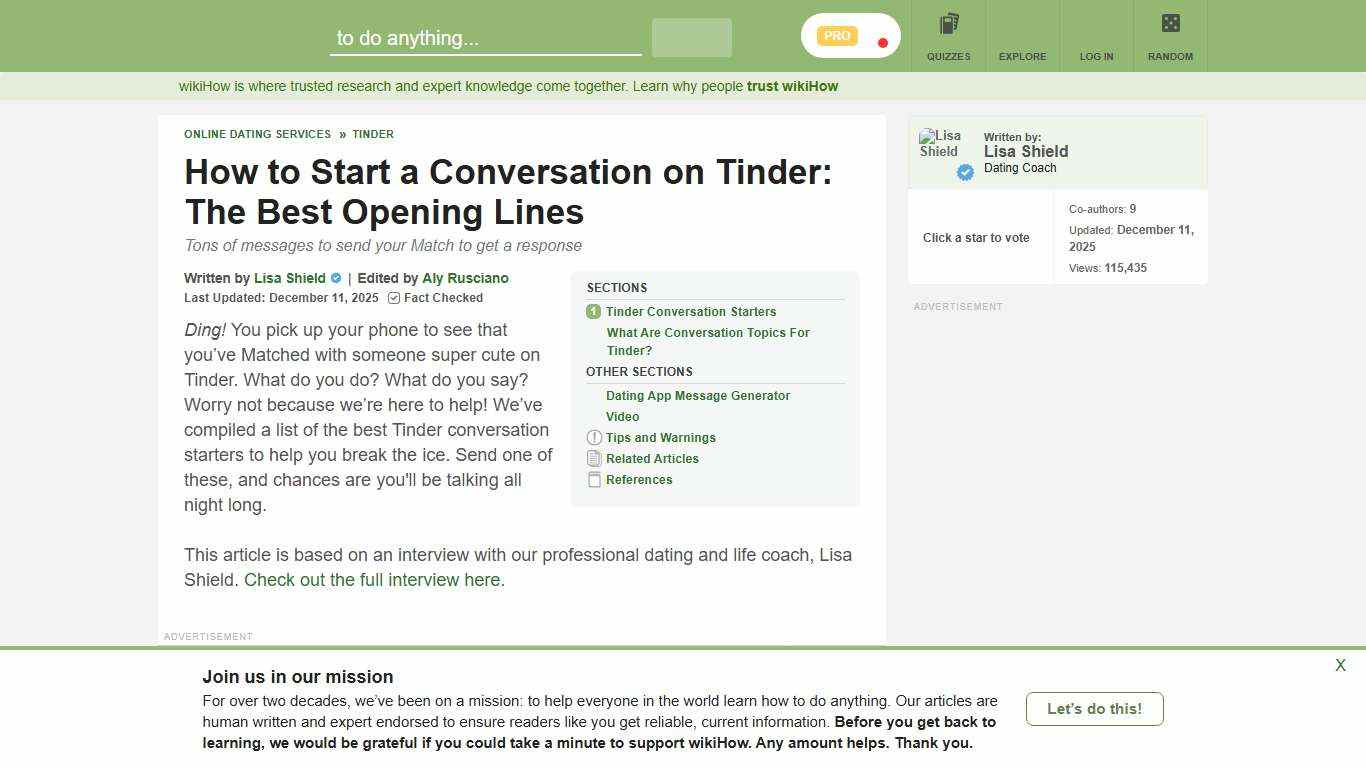 70+ Flirty, Cute, & Funny Tinder Conversation Starters